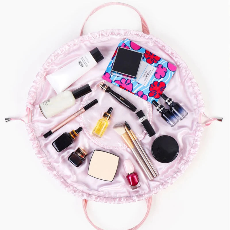 Luxury Velvet All-In-One Makeup Bag